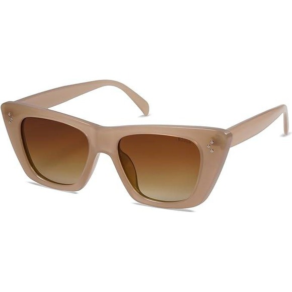 SOJOS Cat Eye Sunglasses for Women, Designer Fashion Eyewear - Picture 1 of 4
